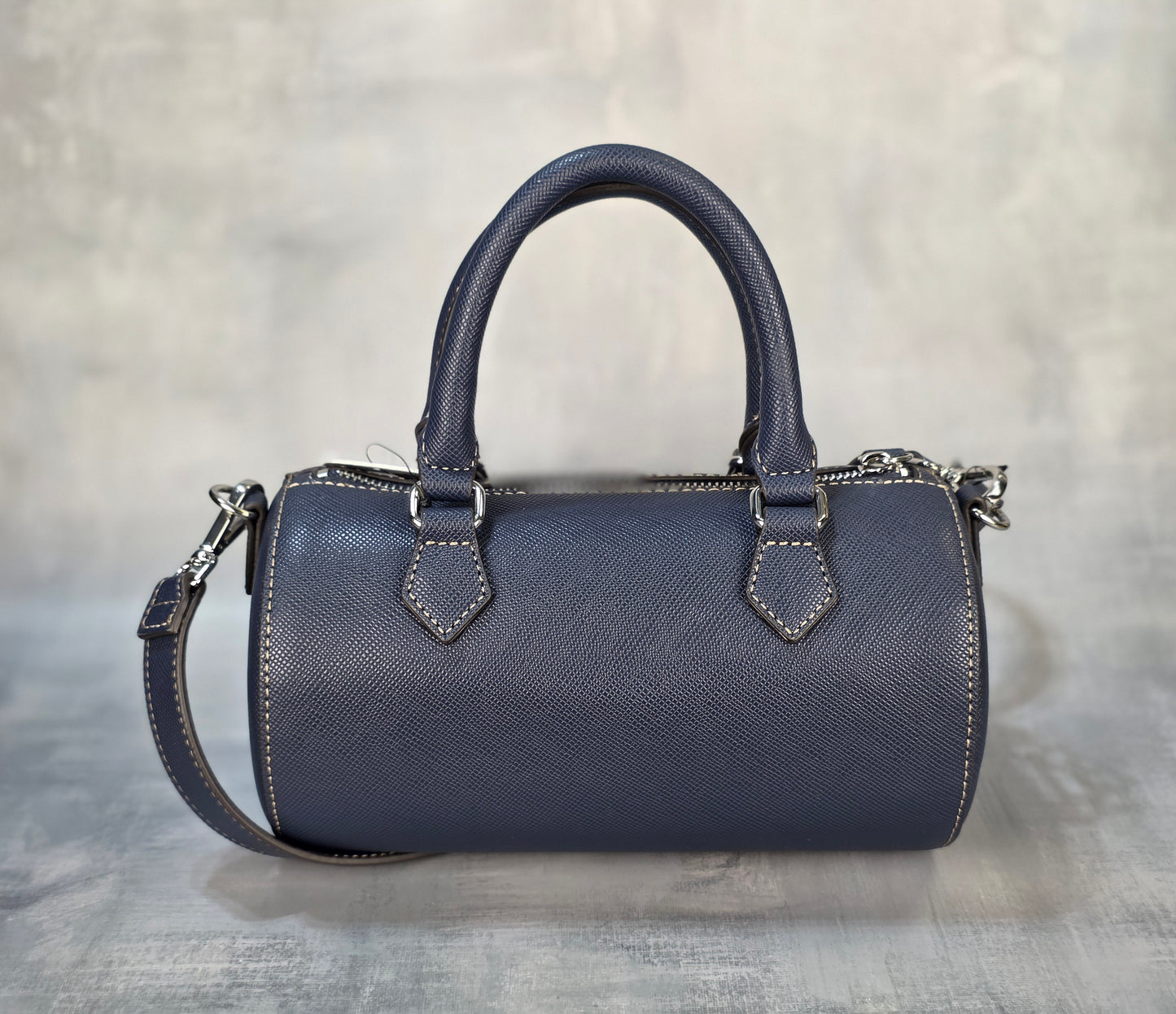 Guess Faux Leather Blue