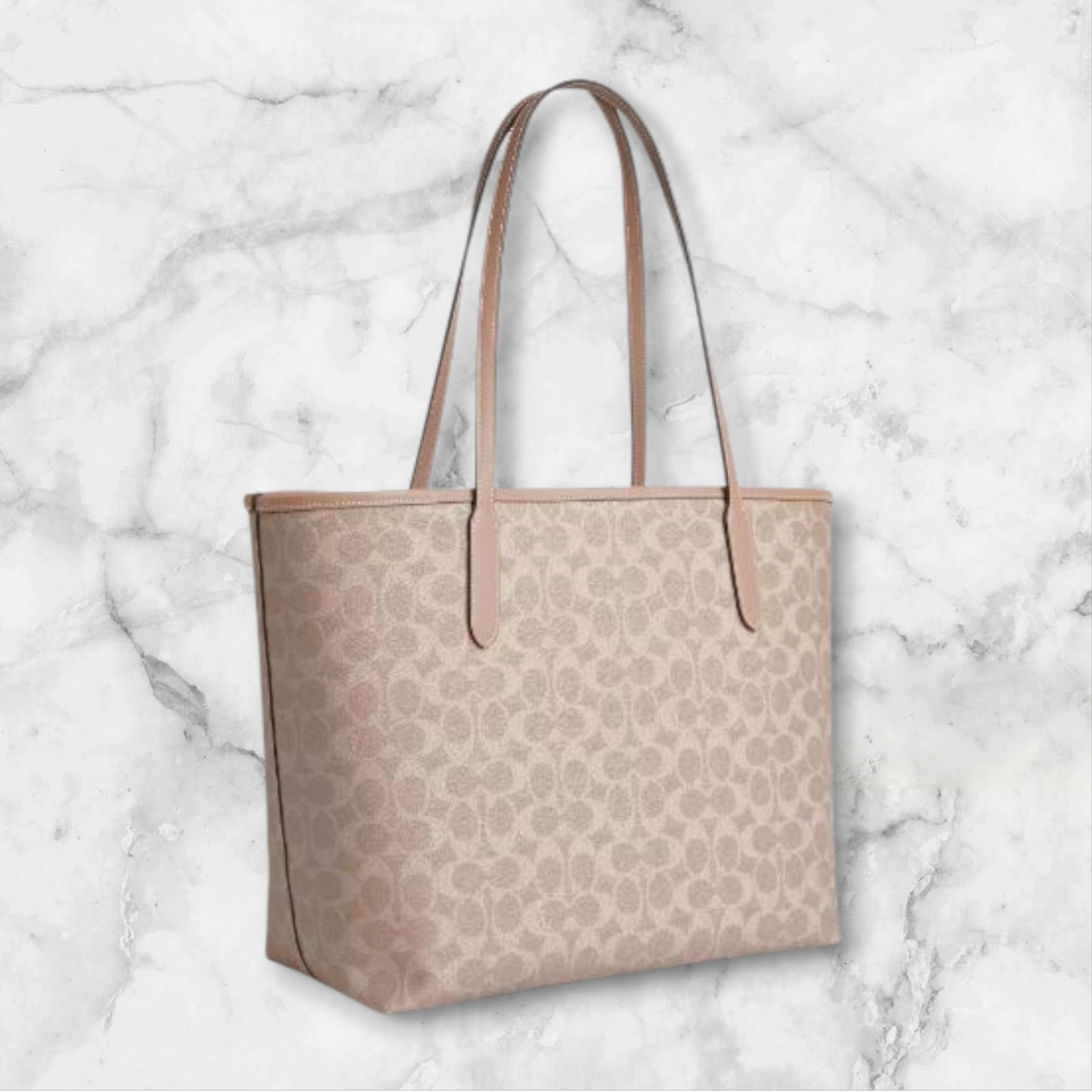 City Tote Bag Signature Canvas