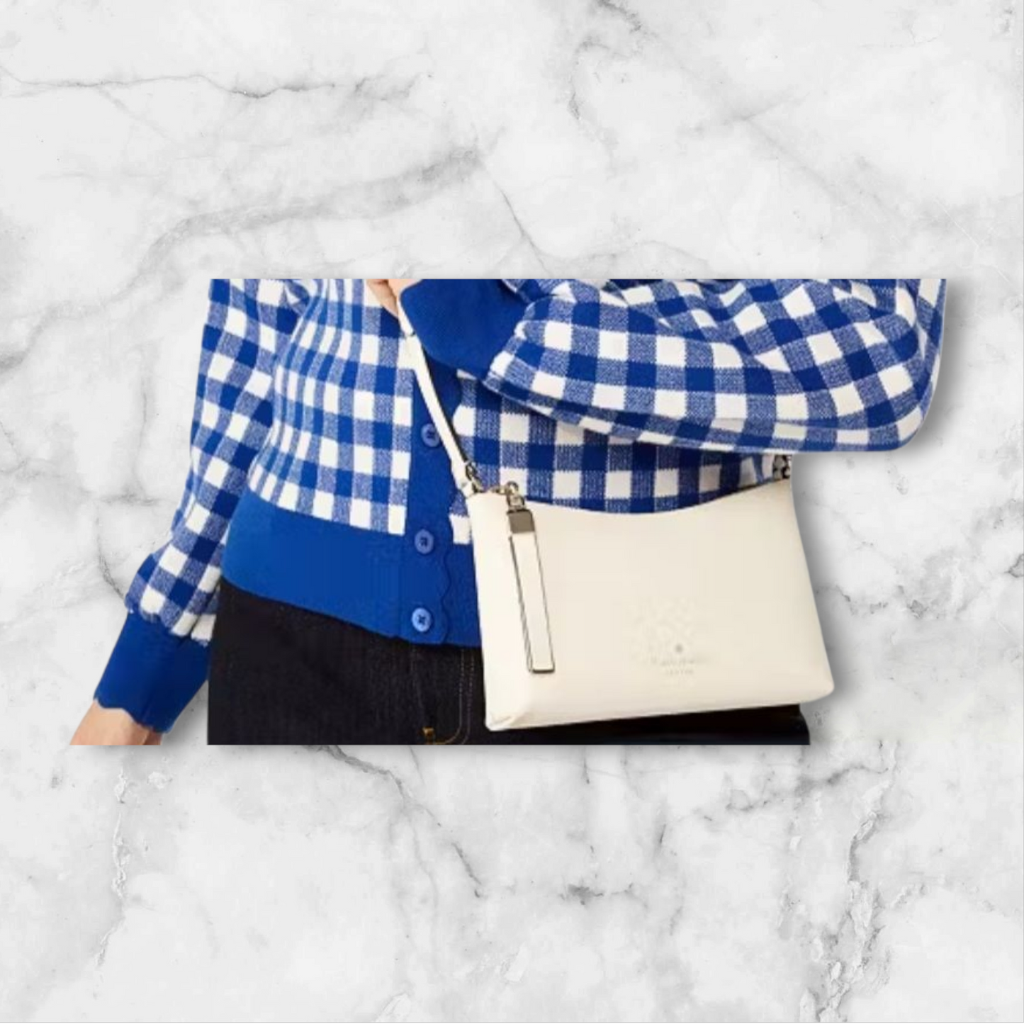 Kate Spade Sadie Small Crossbody Meringue