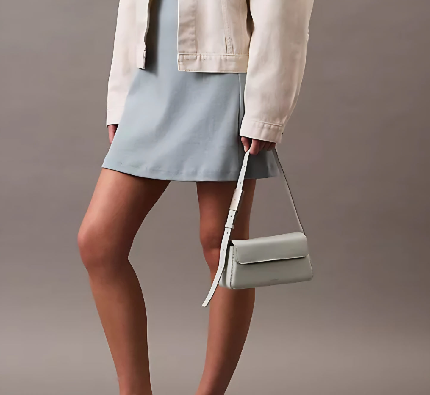 Belted Small Shoulder Bag