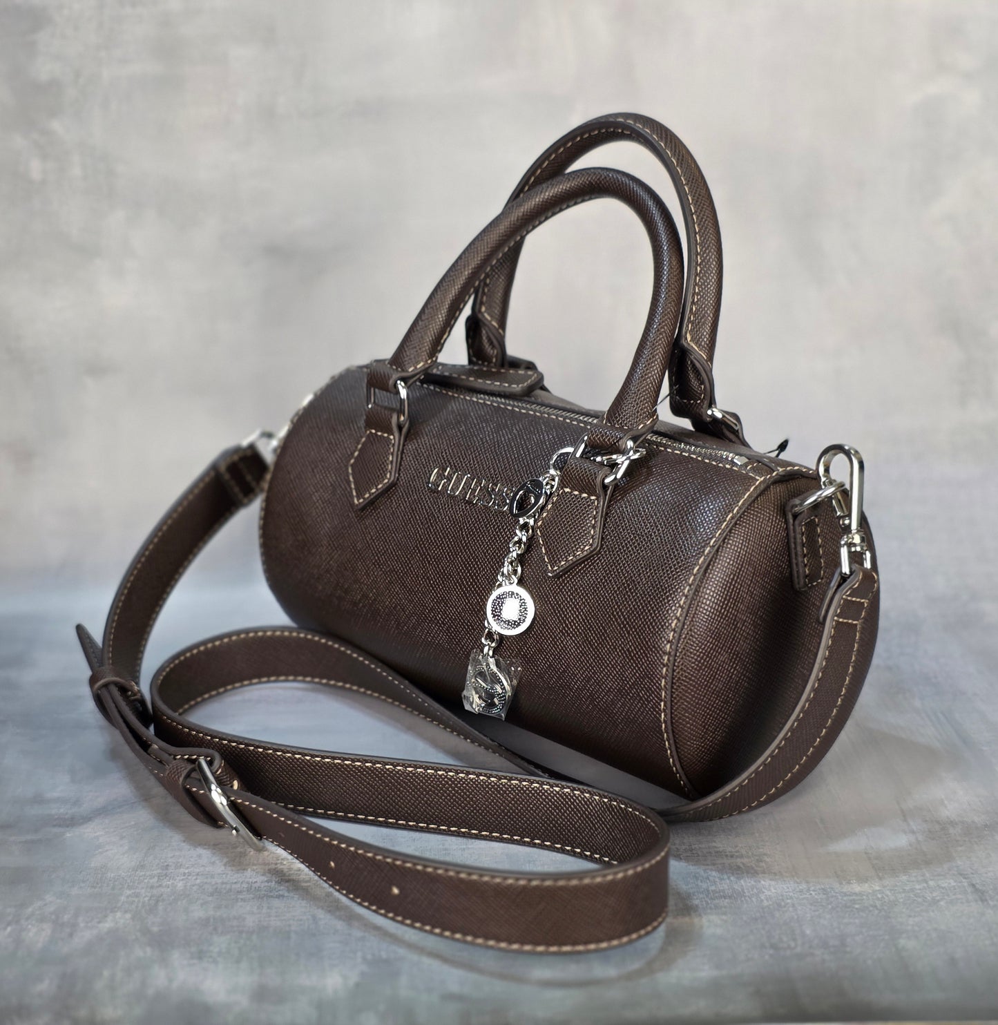 Guess Faux Leather Chocolate