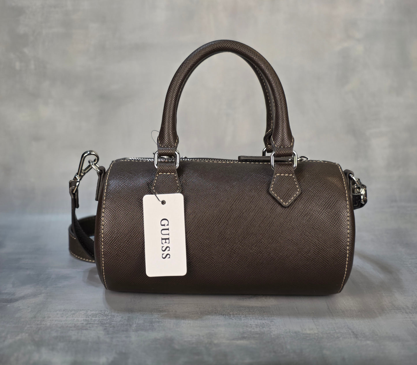 Guess Faux Leather Chocolate