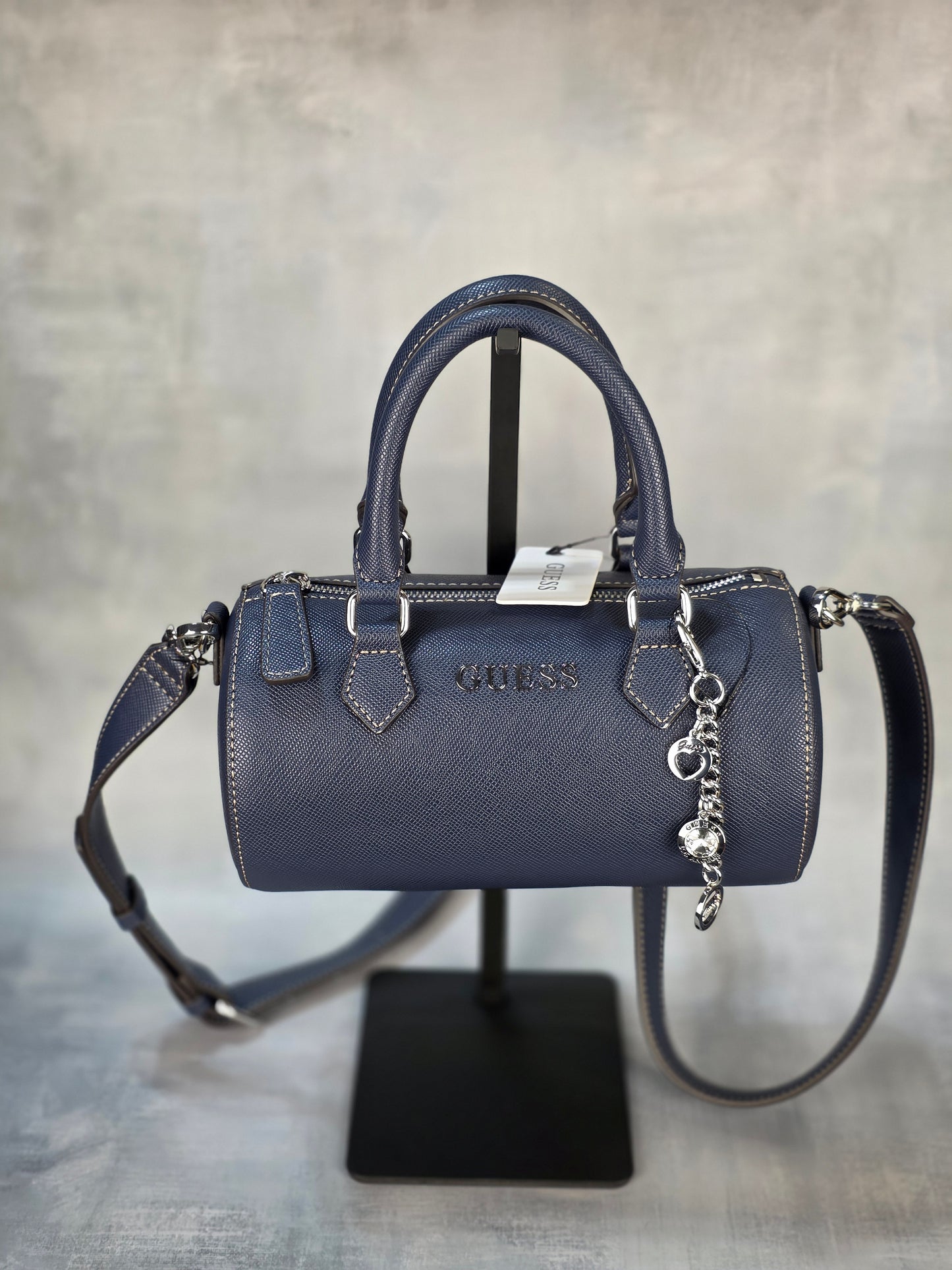 Guess Faux Leather Blue
