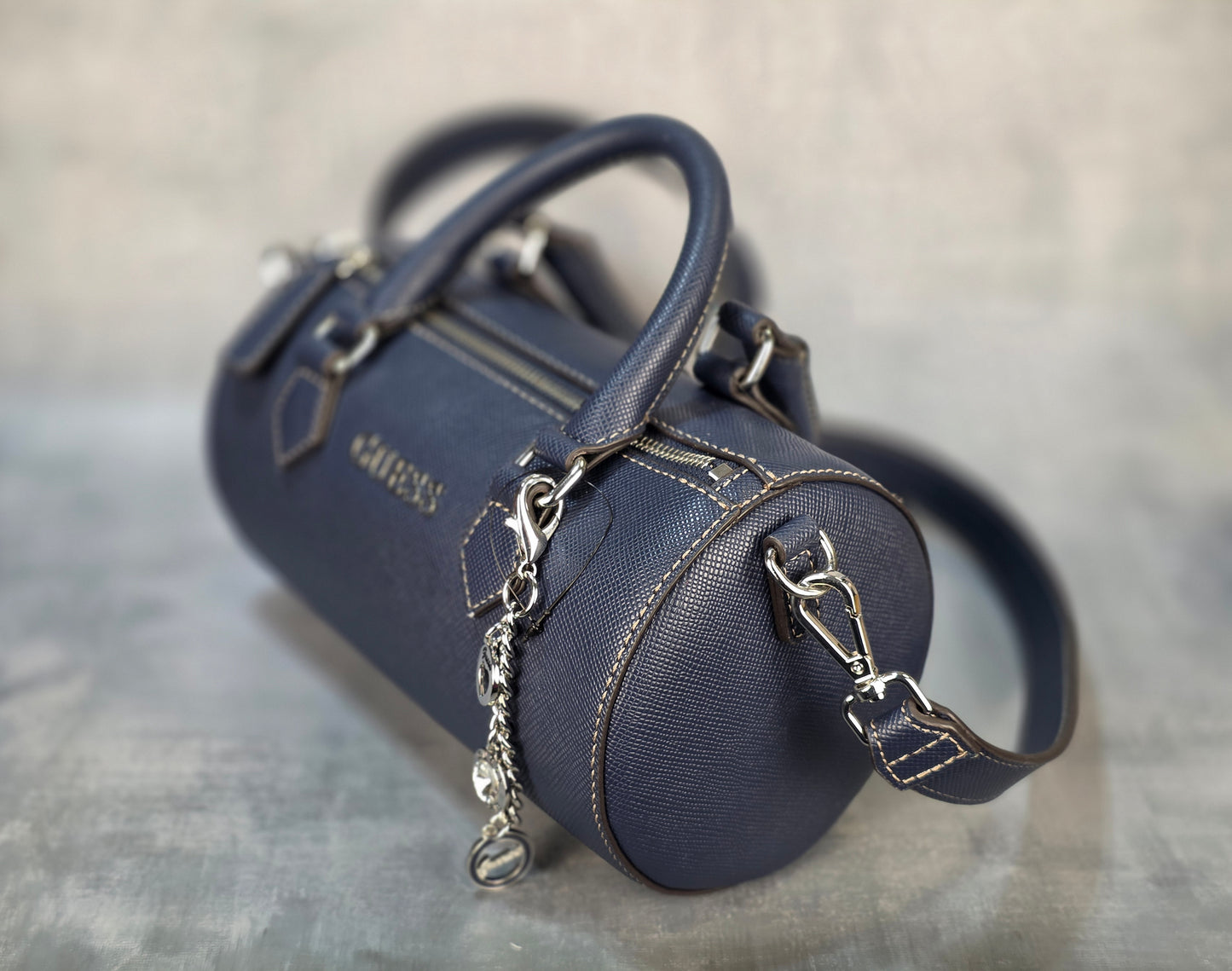 Guess Faux Leather Blue