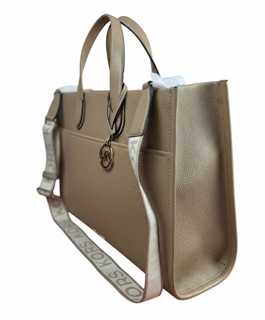 Michael Kors Gigi Beige Tote Bag
