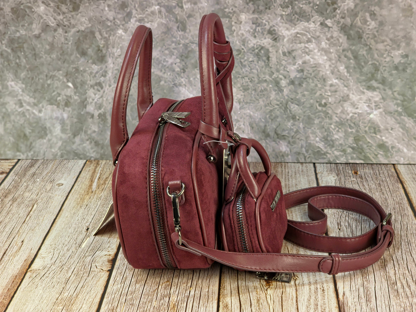 Steve Madden Bdiver-s Bloodstone Crossbody/Handbag Set