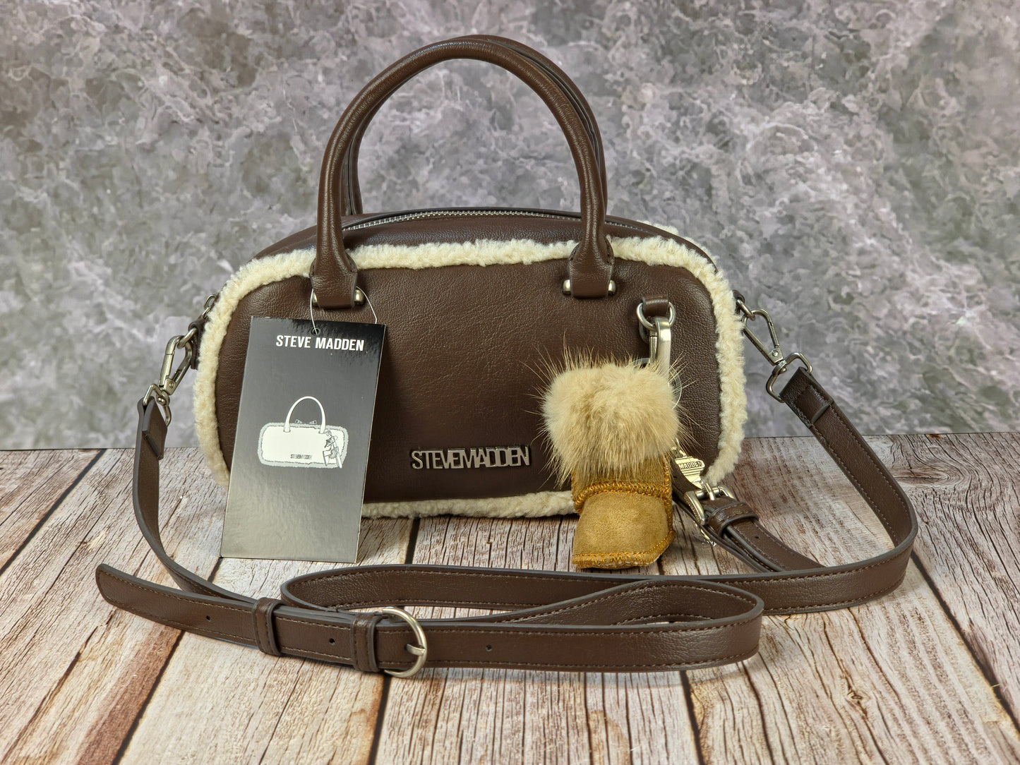Steve Madden Bjemmie Chocolate Crossbody