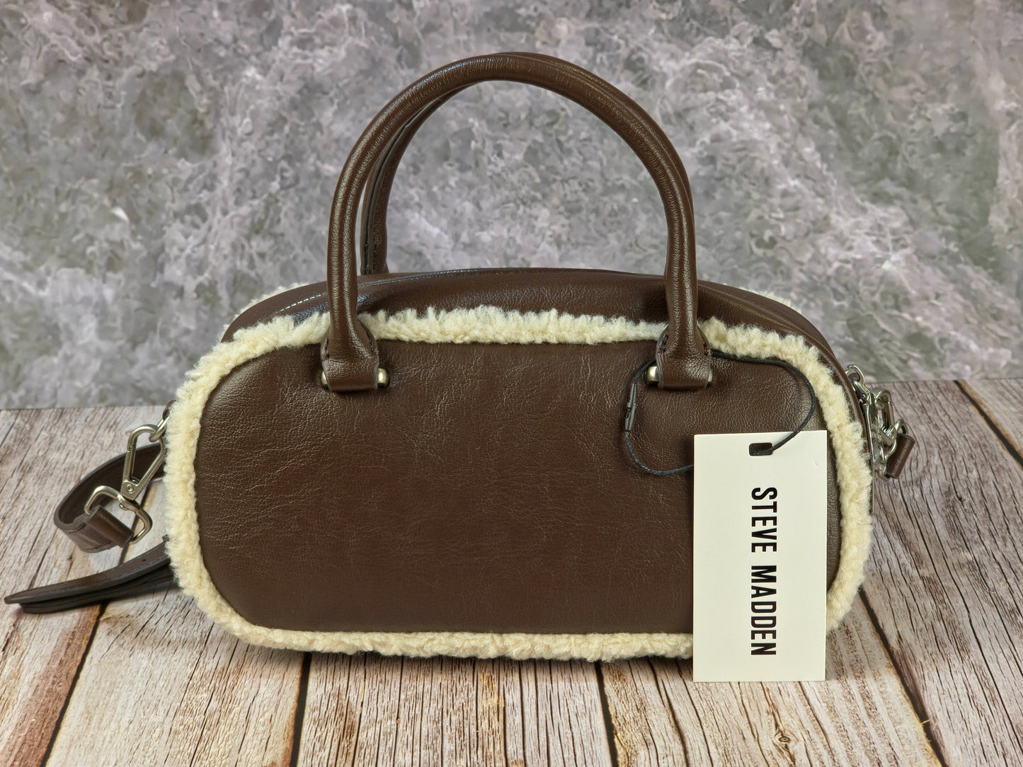 Steve Madden Bjemmie Chocolate Crossbody