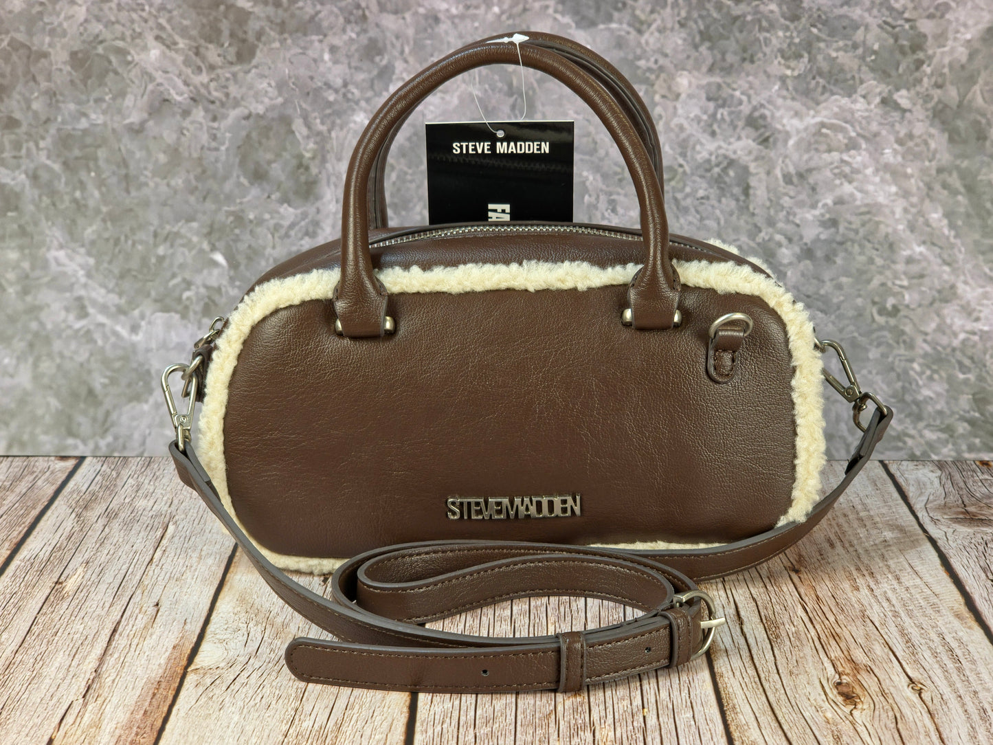 Steve Madden Bjemmie Chocolate Crossbody
