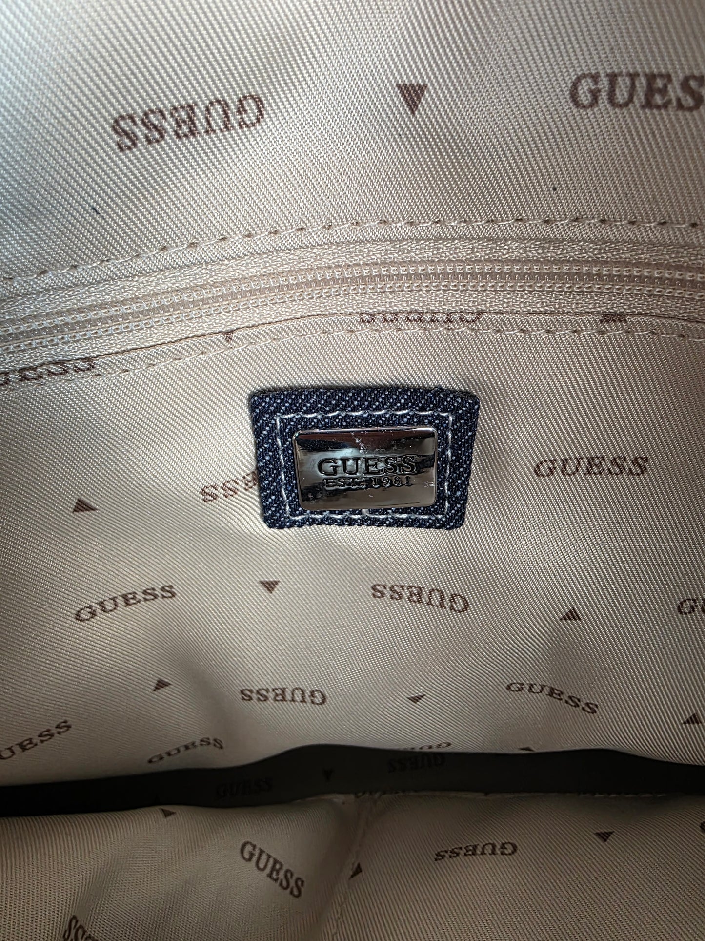Guess Navy Women's Tote Bag Set