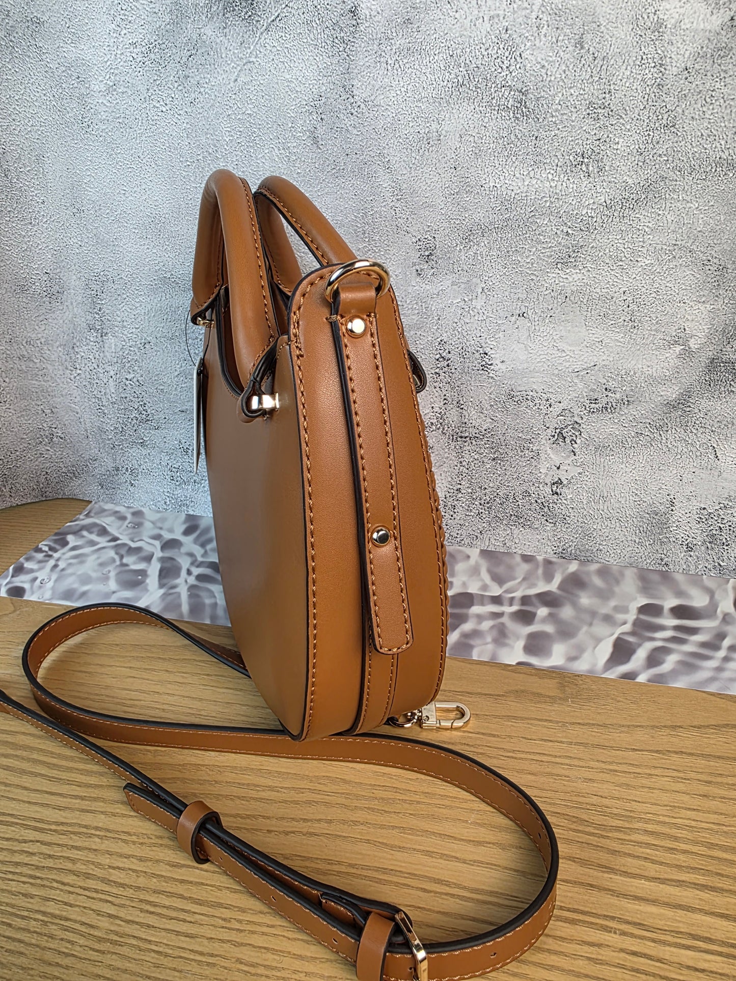 Guess Tan Leather Women's Bag
