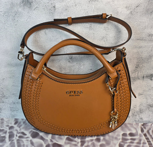 Guess Tan Leather Women's Bag