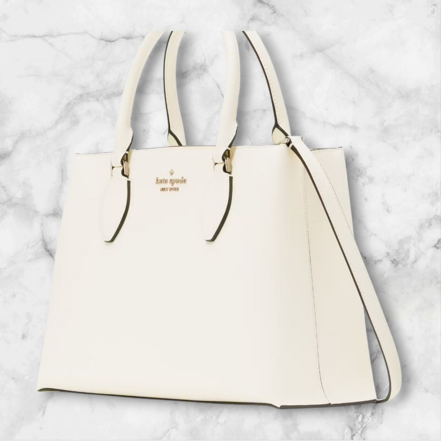 Rae Medium Satchel Meringue