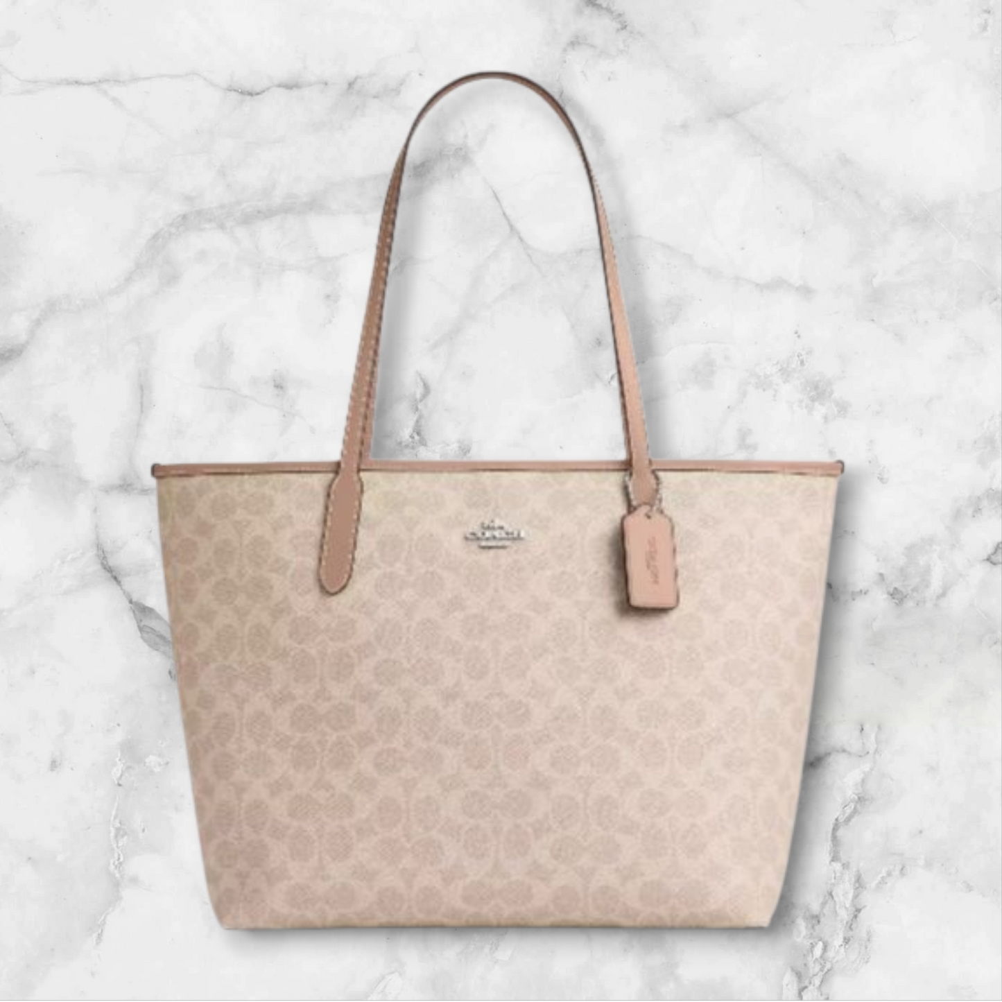 City Tote Bag Signature Canvas