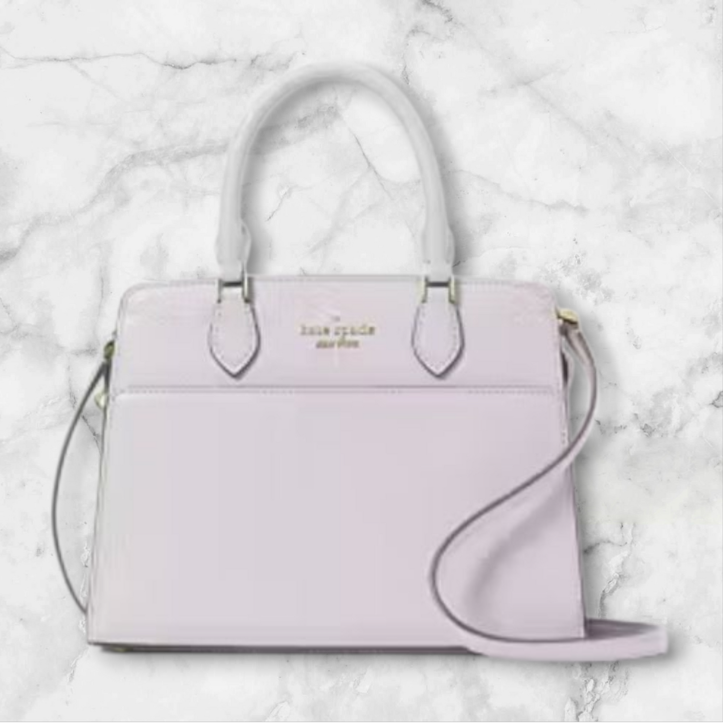 Kate Spade Madison Small    Pastel Satchel Lavender Handbag