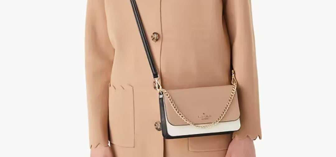 Kate Spade Madison Willow Mini Flap Crossbody Hazelnut