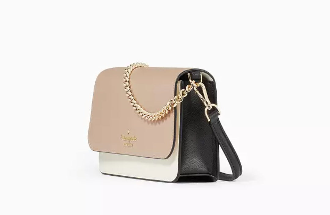 Kate Spade Madison Willow Mini Flap Crossbody Hazelnut