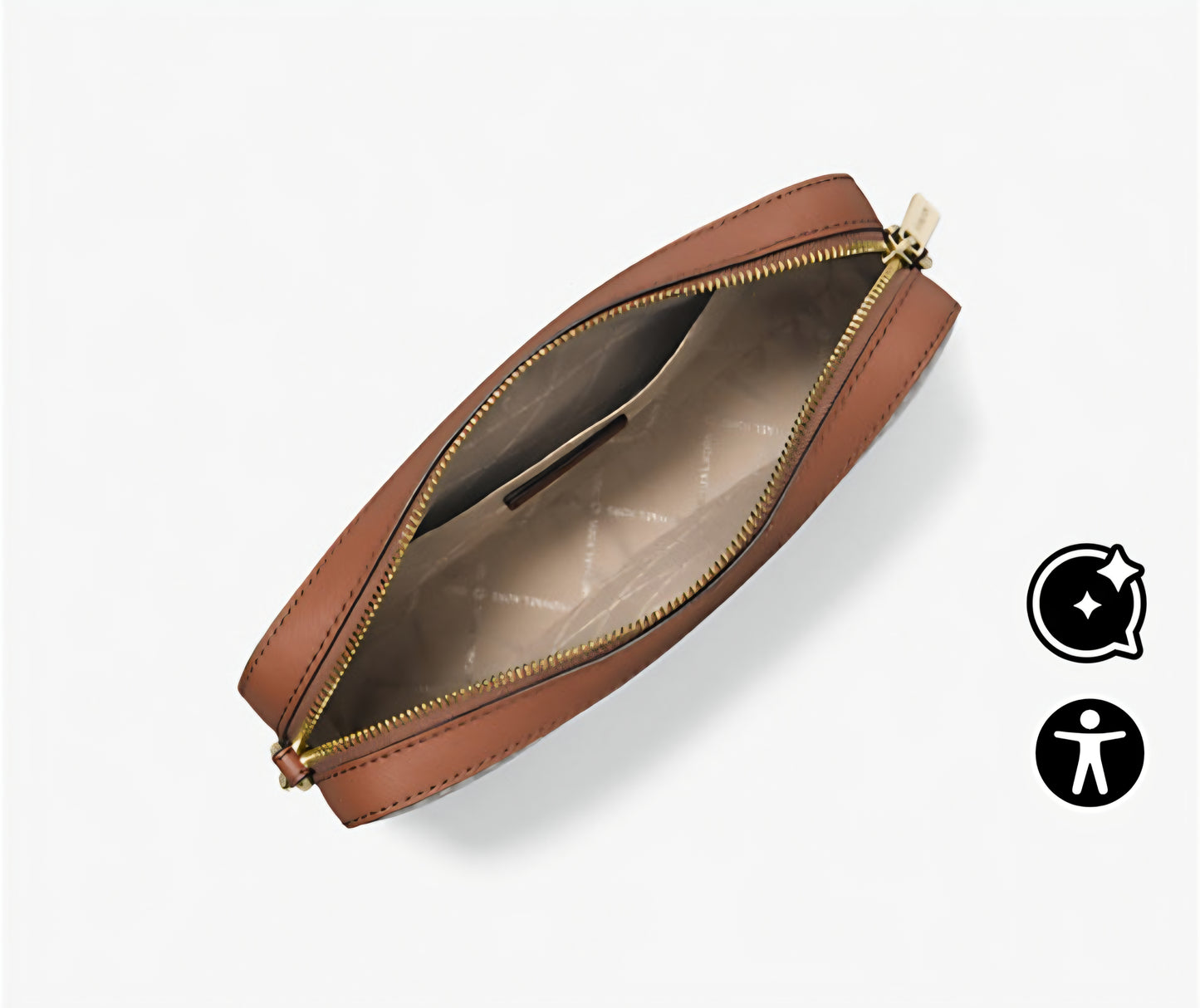 Jet Set Large Printed Logo Crossbody Bag Michael Kors