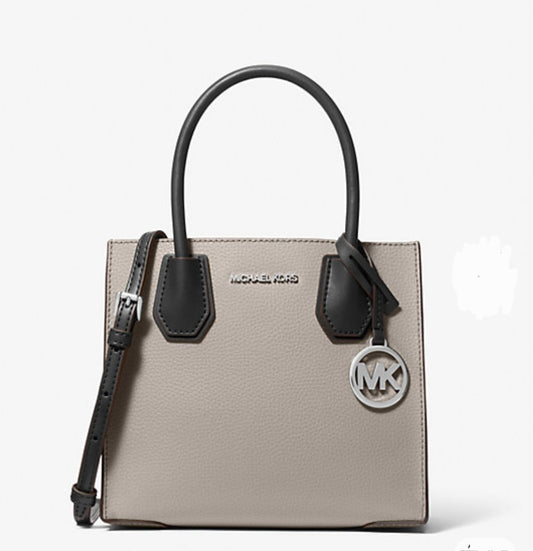 Michael Kors Mercer Medium Pebbled Leather Crossbody Bag