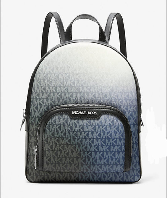 Michael Kors Jaycee Medium Ombré Signature Logo Backpack