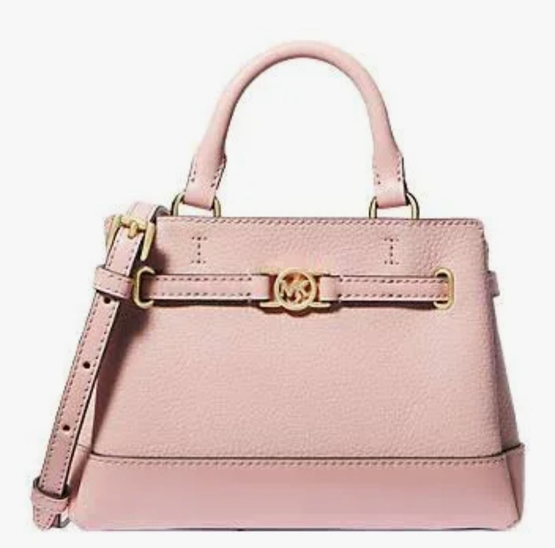 Michael kors Red Extra-small Pebbled Leather Satchel