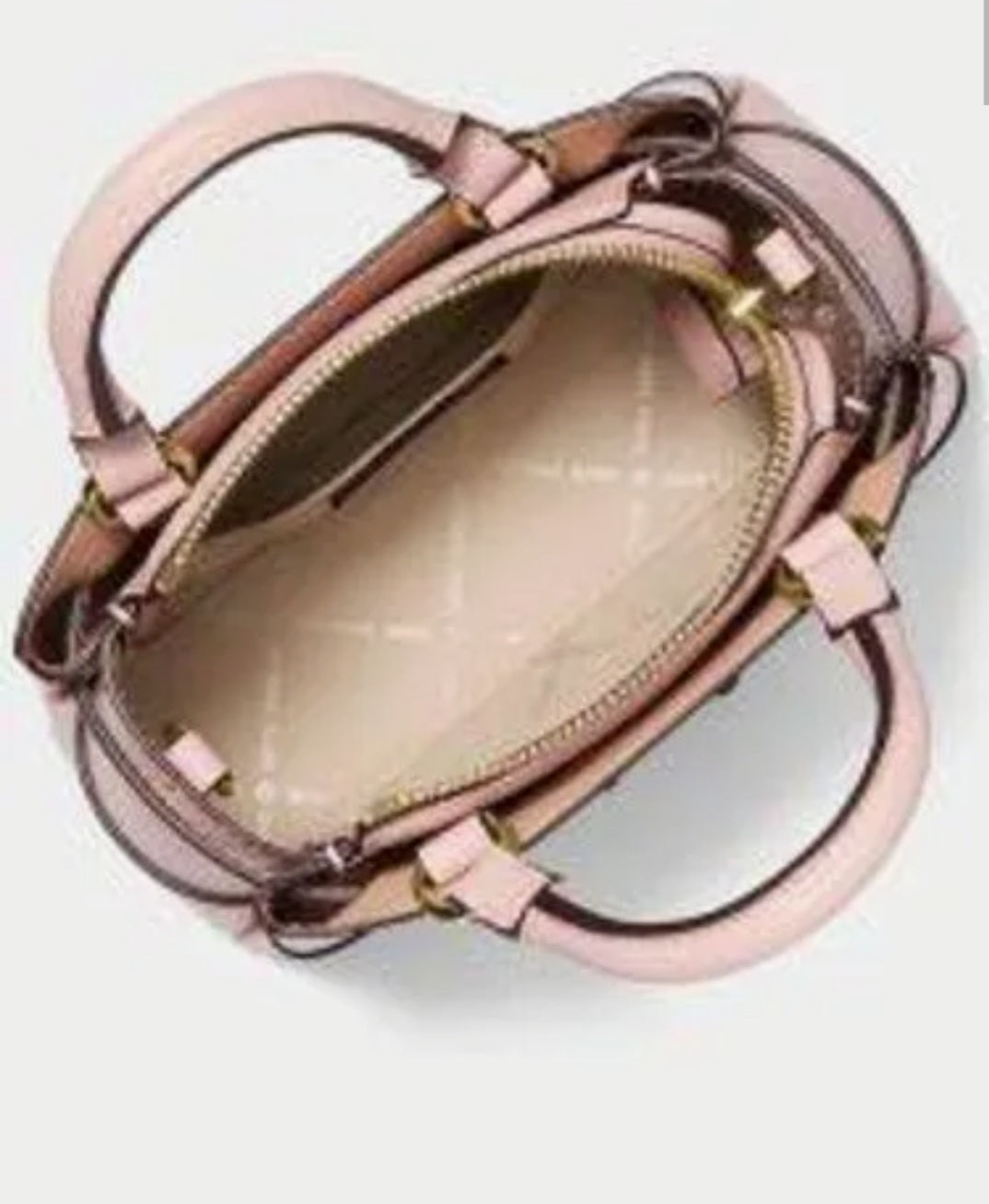 Michael kors Red Extra-small Pebbled Leather Satchel