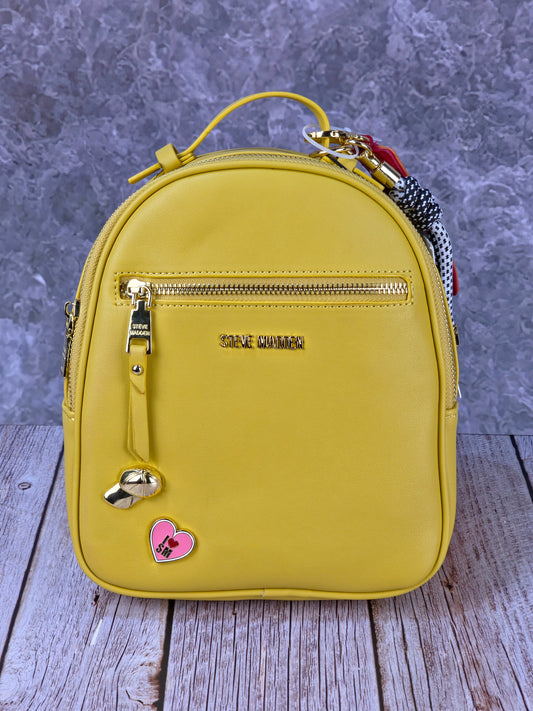 Steve Madden Bblogo Mini Mustard Backpack