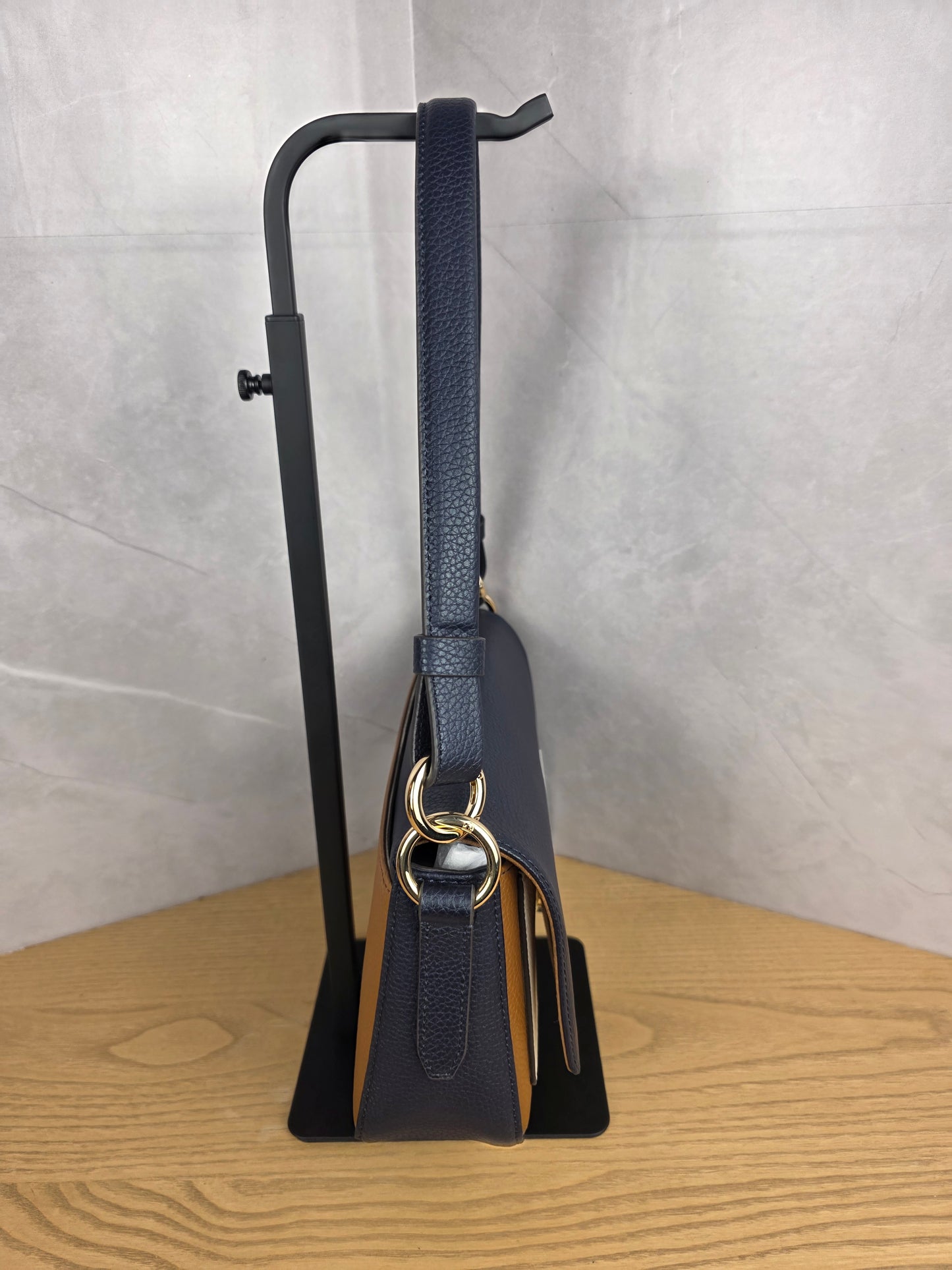 Cole Haan Chic Navy and Brown Women's Bag
