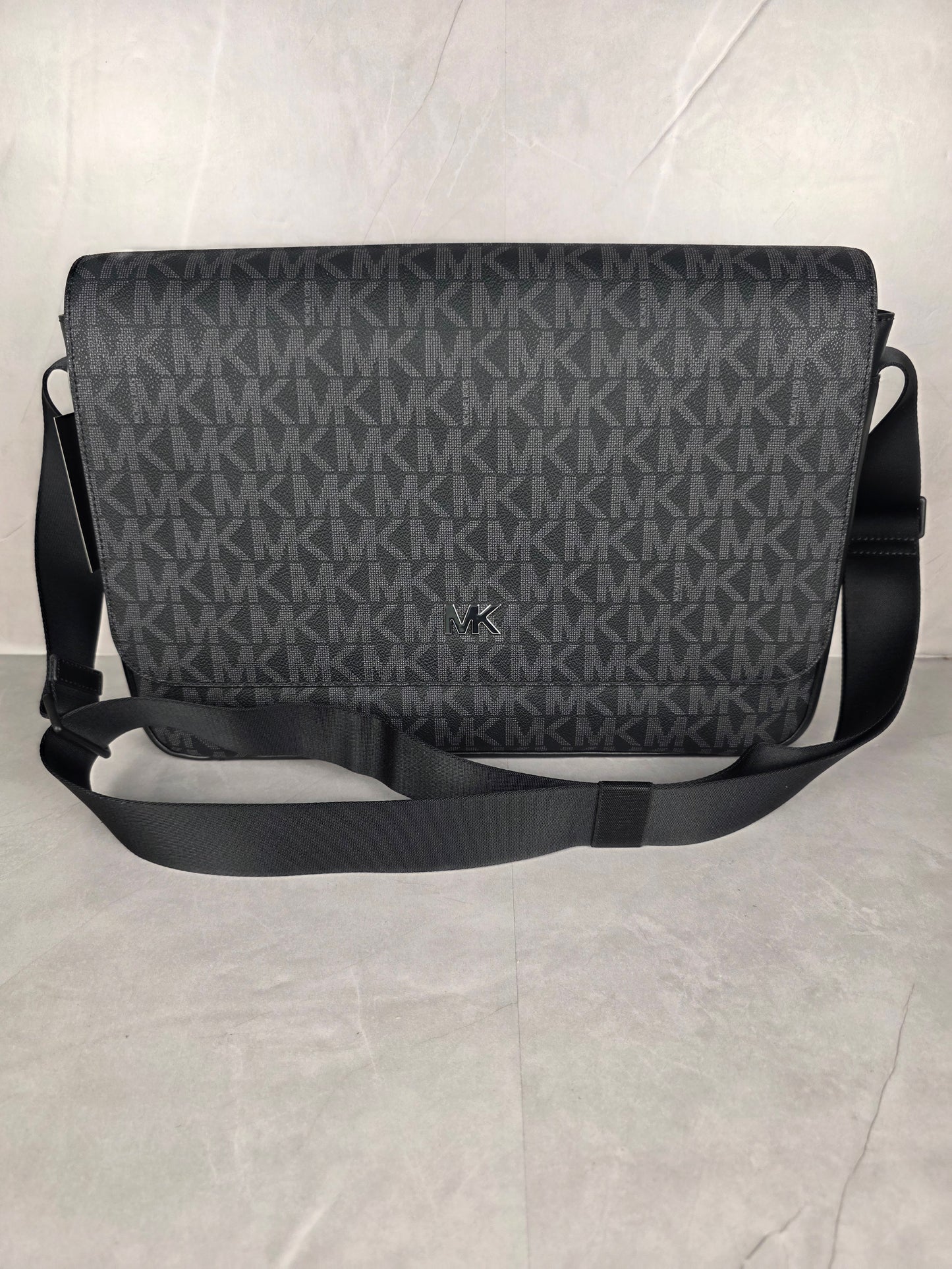 Michael Kors Black Laptop Messenger Bag