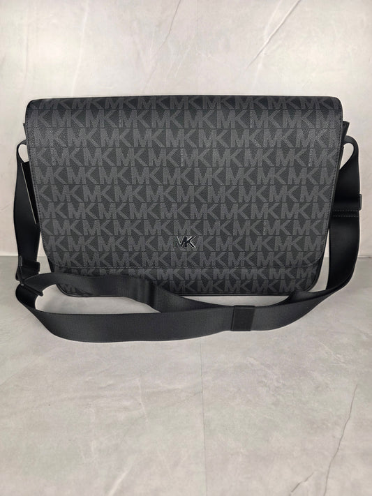 Michael Kors Black Laptop Messenger Bag