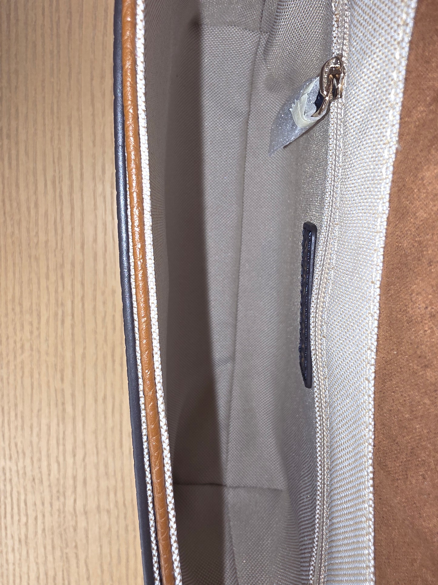 Cole Haan Chic Navy and Brown Women's Bag